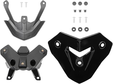 Motorcycle Front Windshield for F900R F 900 R, Smoke with Bracket | 2020 2021 2022 2023 2024, ABS Plastic, Wind Deflector, Windscreen Baffle Visor