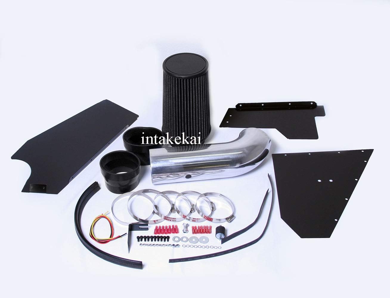 INTAKEKAI Performance Air Intake (Compatible with 96-99 Chevrolet/GMC Pickup 5.0L / 96-20 Chevrolet GMC Pickup Chevrolet Tahoe/Suburban GMC Yukon 5.7l models) (RED)