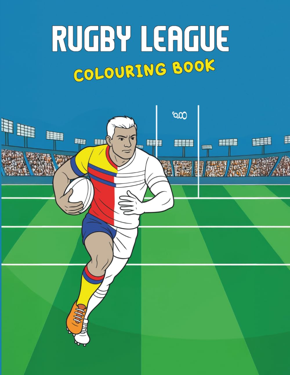 Rugby League Colouring Book 1 (David Ditchfield Books)
