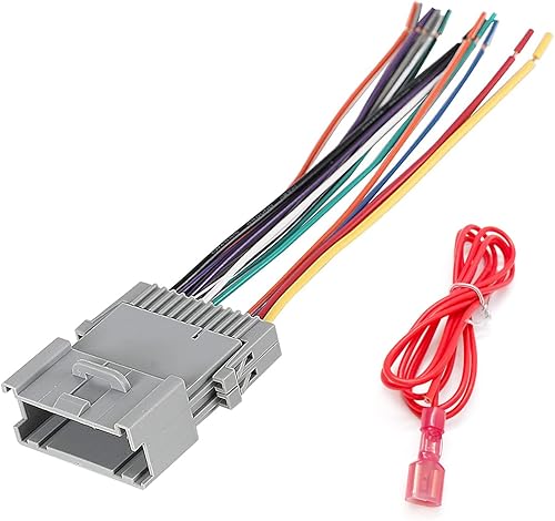 Reemplazo para GM Chevy Silverado, Chevrolet Suburban, GMC Sierra, Buick, Pontiac, Hummer Aftermarket Stereo Radio Cable Arnés Adaptador disponible en Yaxa El Salvador