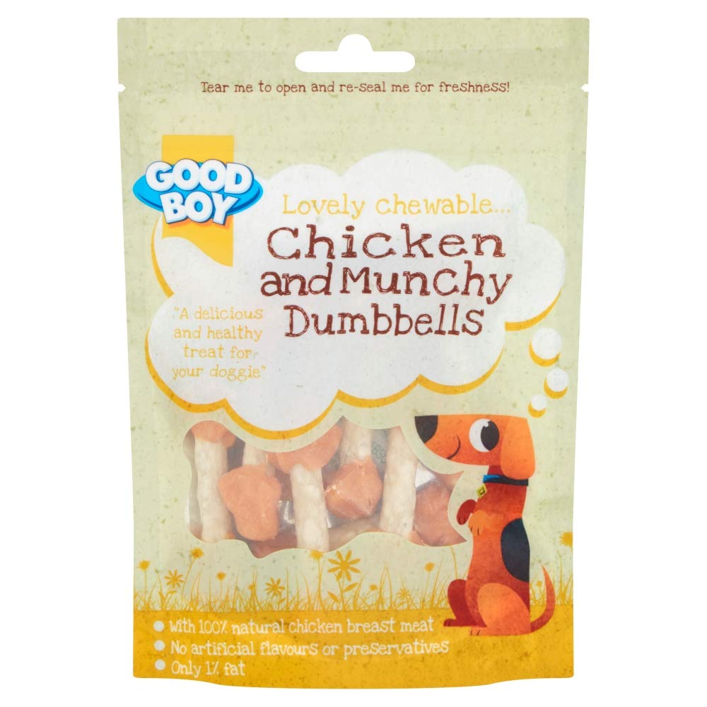 Good Boy Chicken And Munchy Dumbbells, 90 g, 90 g (Pack of 1)