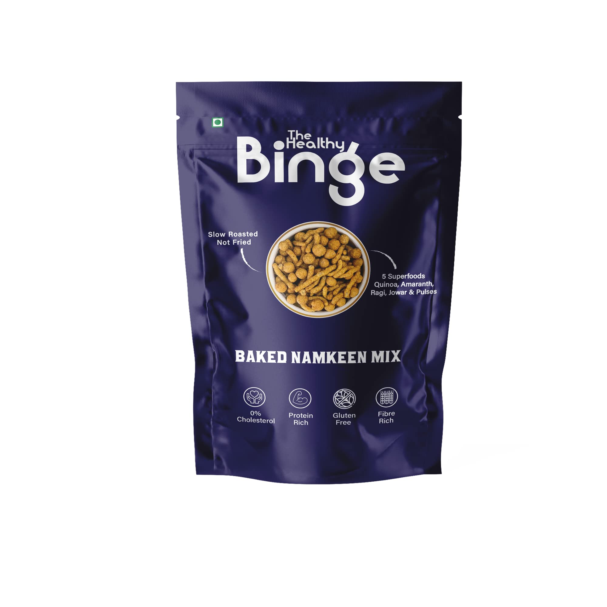 The Healthy Binge| Baked Namkeen Mix | Jowar, Ragi, Amaranth, Quinoa Healthy Snack| 0% Cholesterol| Pack of 7 (B0C16L6C9L) Amazon Price History, Amazon Price Tracker