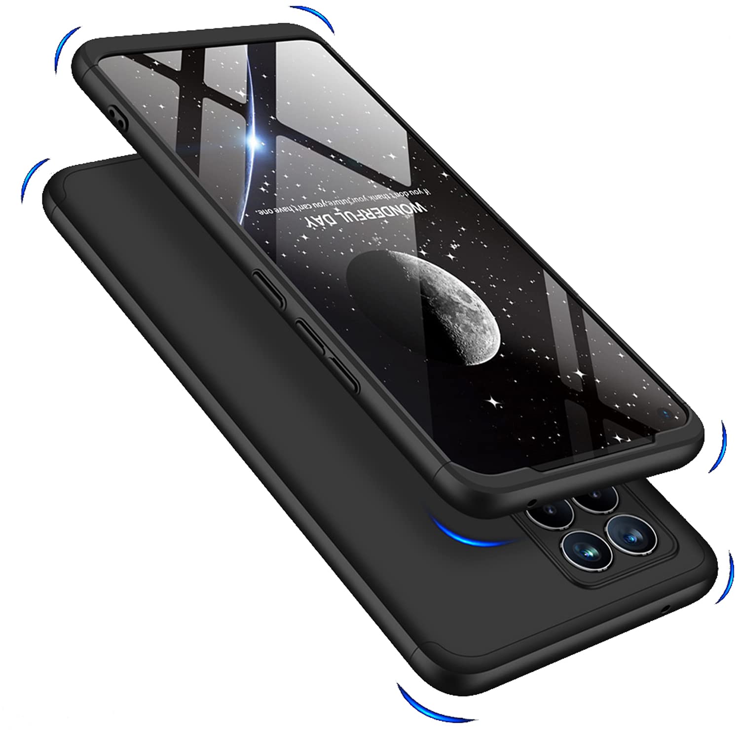 Kapa Double Dip Full 360 Protection Back Case Cover for Realme 8 Pro/Realme 8 (4G) (Black) (B097ZJ1T9Y) Amazon Price History, Amazon Price Tracker