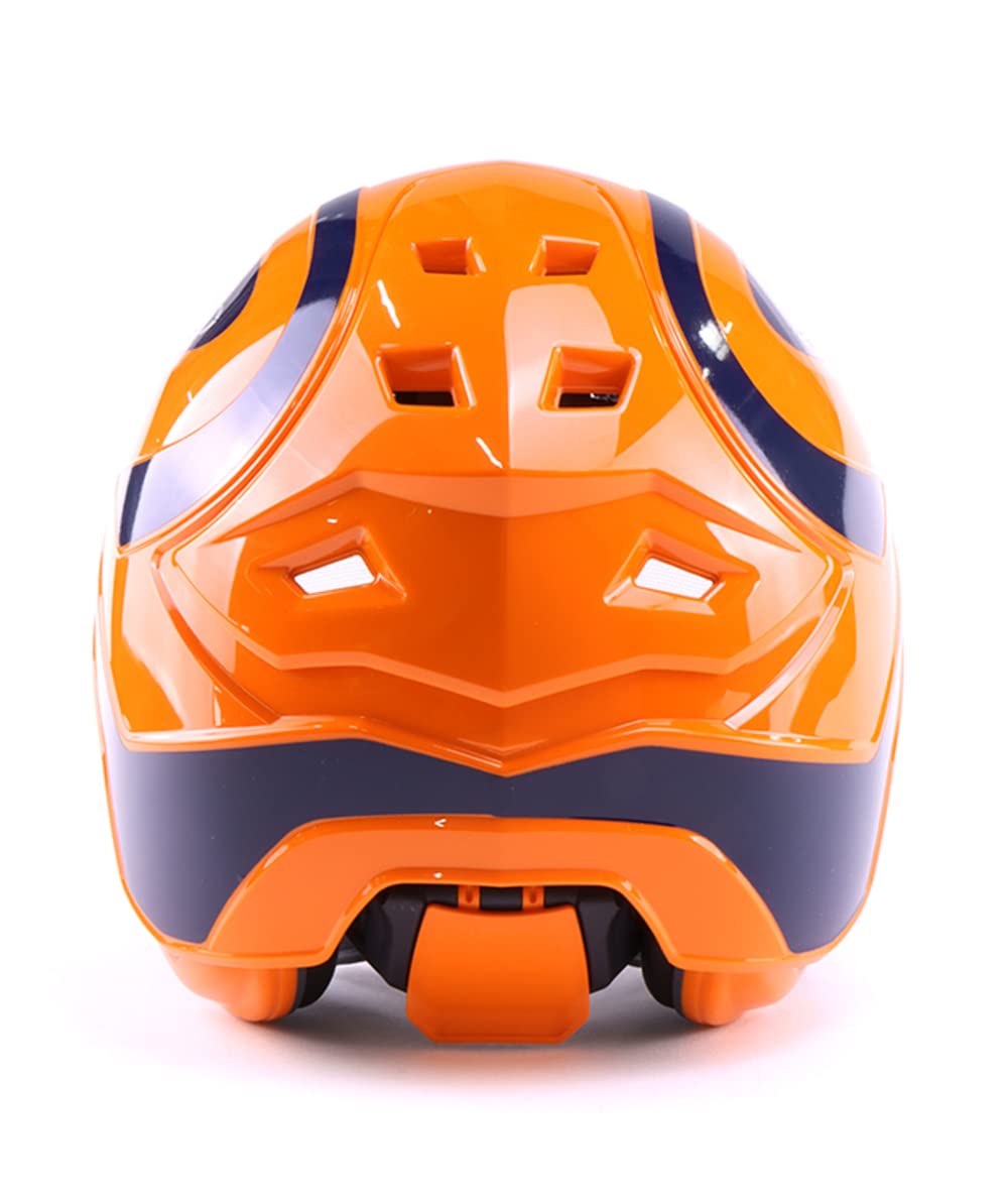 Protos Forsthelm/Schutzhelm KOX Edition mit Gehörschutz und Visier Integral Forest Orange/Blau KOX Edition Orange/Blau mit Ätzmetallvisier F39
