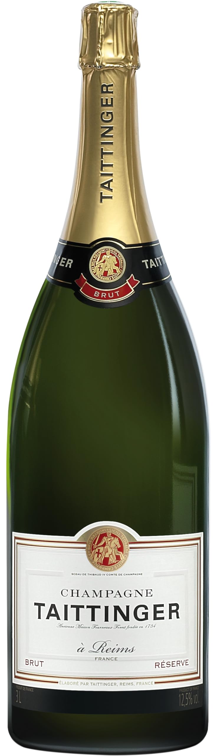 Taittinger Champagne Taittinger Brut Reserve Jeroboam 3000Ml