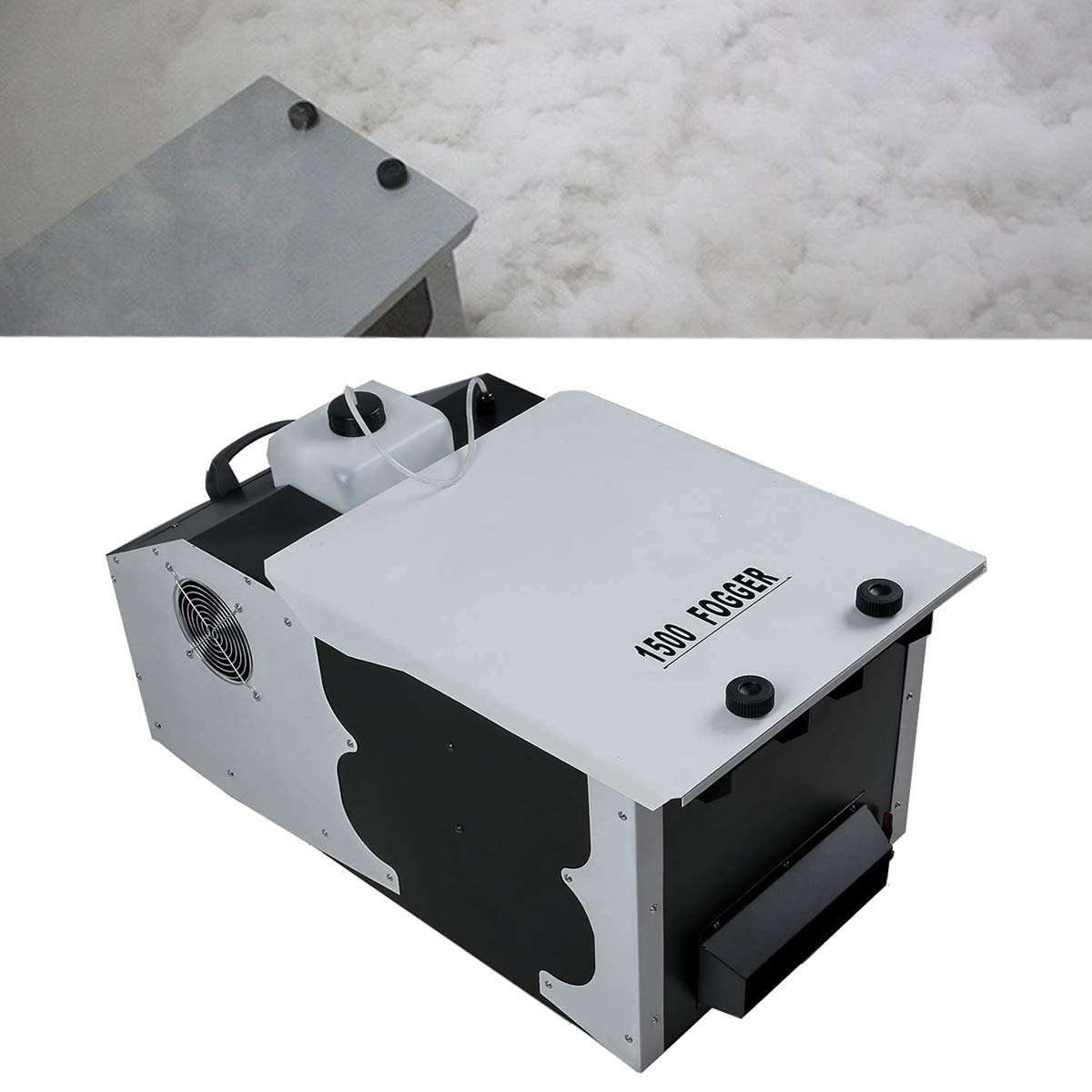 Tengchang New 1500W Halloween Fog Machine Large Low Lying Smoke Fogger Dry Ice Effect Stage Sinking