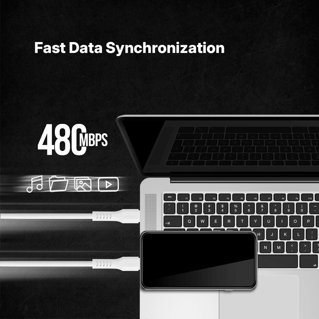 ttec USB-C - Lightning Hızlı Şarj Kablosu 120cm 2DK60B