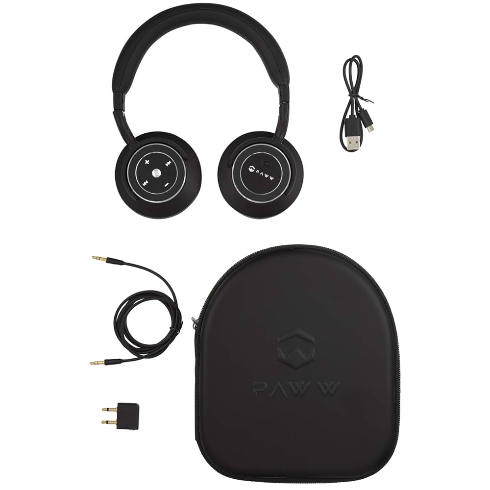 PAWW wavesound3 Bluetooth ワイヤレスヘッドフォン Paww WaveSound 3 Bluetooth 5.0 Headphones – Active Noise