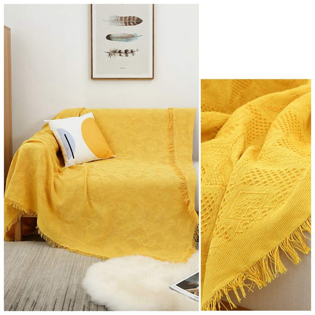 Amazon｜マルチカバー シンプル イエロー 無地 黄 黄色 長方形 こたつ