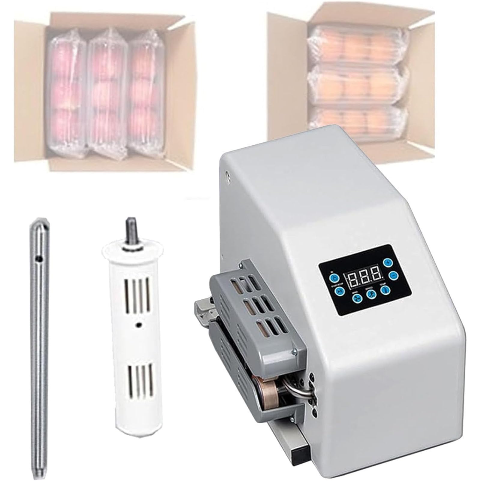 Aserzenith 1 Automatic Air Cushion Machine, Air Pillows Maker, Air Pillow Machine,Inflatable Packaging Air Bag Making Machine