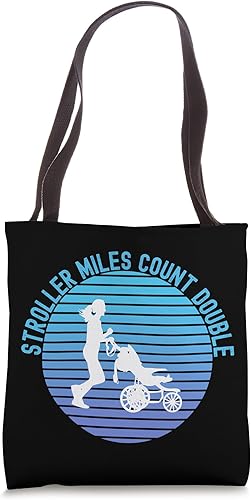 Stroller Miles Count - Bolso doble para cochecito de bebé para niña