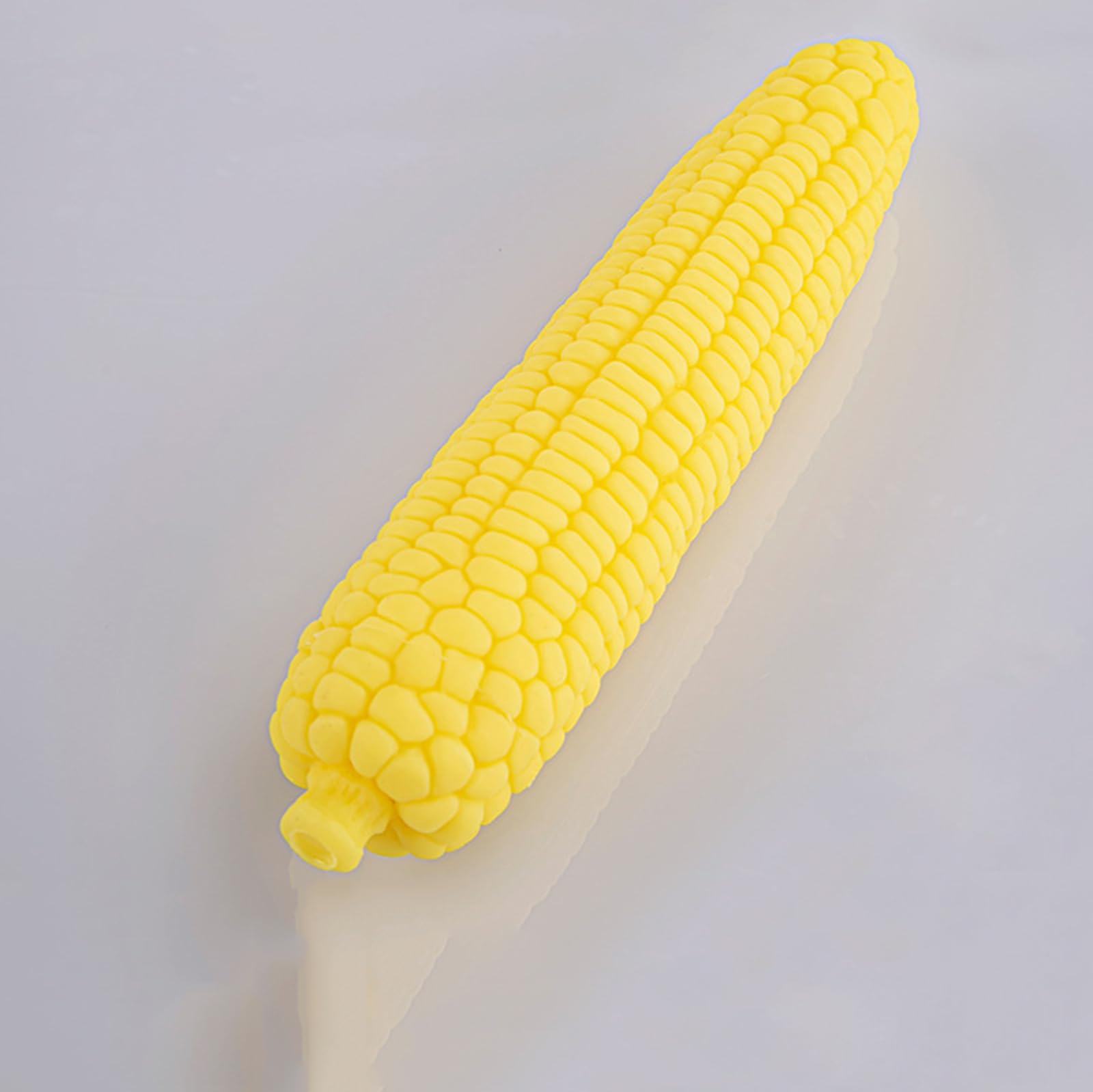 7.87 inch Corn Shape Soft Silicone Realistic Dildo Sex Toy Clitoral Dildo Anal Dildo Plug with Textures for Women Men - Corn: CORN