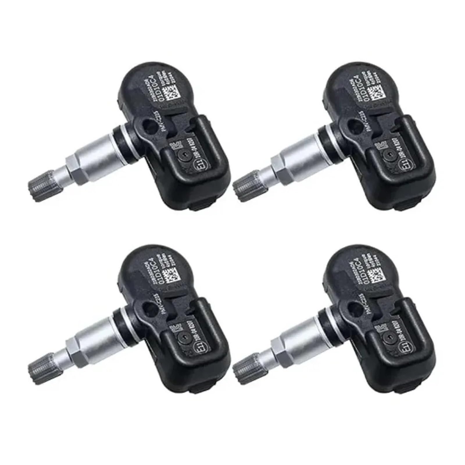 Remplacement du capteur Tpms Système de pression des pneus avec capteur TPMS, 4 pièces, pour Toyota C-HR Cruise Prado Land pour Camry pour Lexus