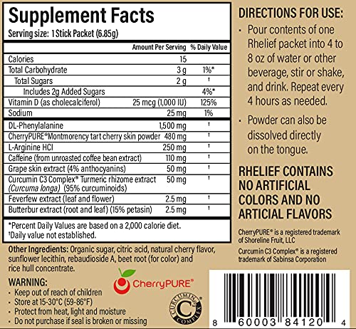 Dr. Riggs' Rhelief Natural, Safe and Effective Pain & Joint Relief Drink Mix Supplement - Great for Every Day Muscle… - Image 7