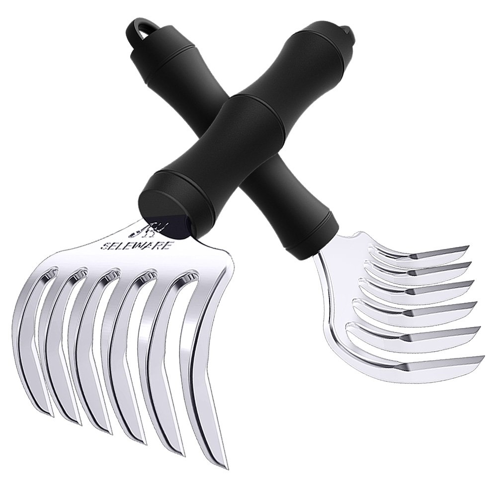 OUDQFCJ Fleischkrallen 2er Set - BBQ Claws Für Pulled Pork & Grillfleisch