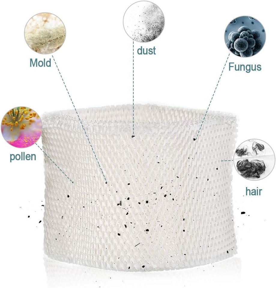 HIFROM Humidifier Wick Filters Replacement for Honeywell HC-14 HCM-6009 HCM-6011 HEV680 HEV685 Series, replace# HC-14V1, HC-14, HC-14N, Wicking Filter E