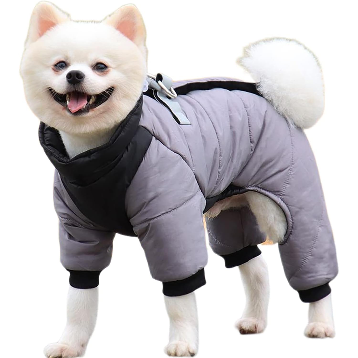 Veste d'hiver pour chien chaud manteau réfléchissant imperméable S-3XL
