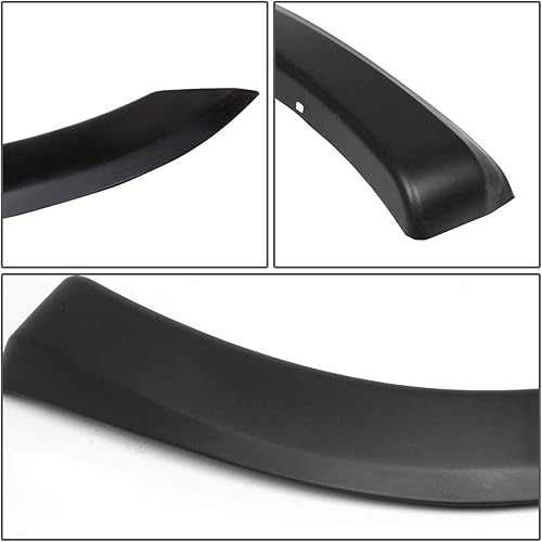 Miniatura 3 de DNA Motoring IF-10020-MBK - 4 guardabarros de rueda estilo OE compatibles con camas Styleside 99-04 F-250 SD F-350 SD 81", 82", 96" 98"