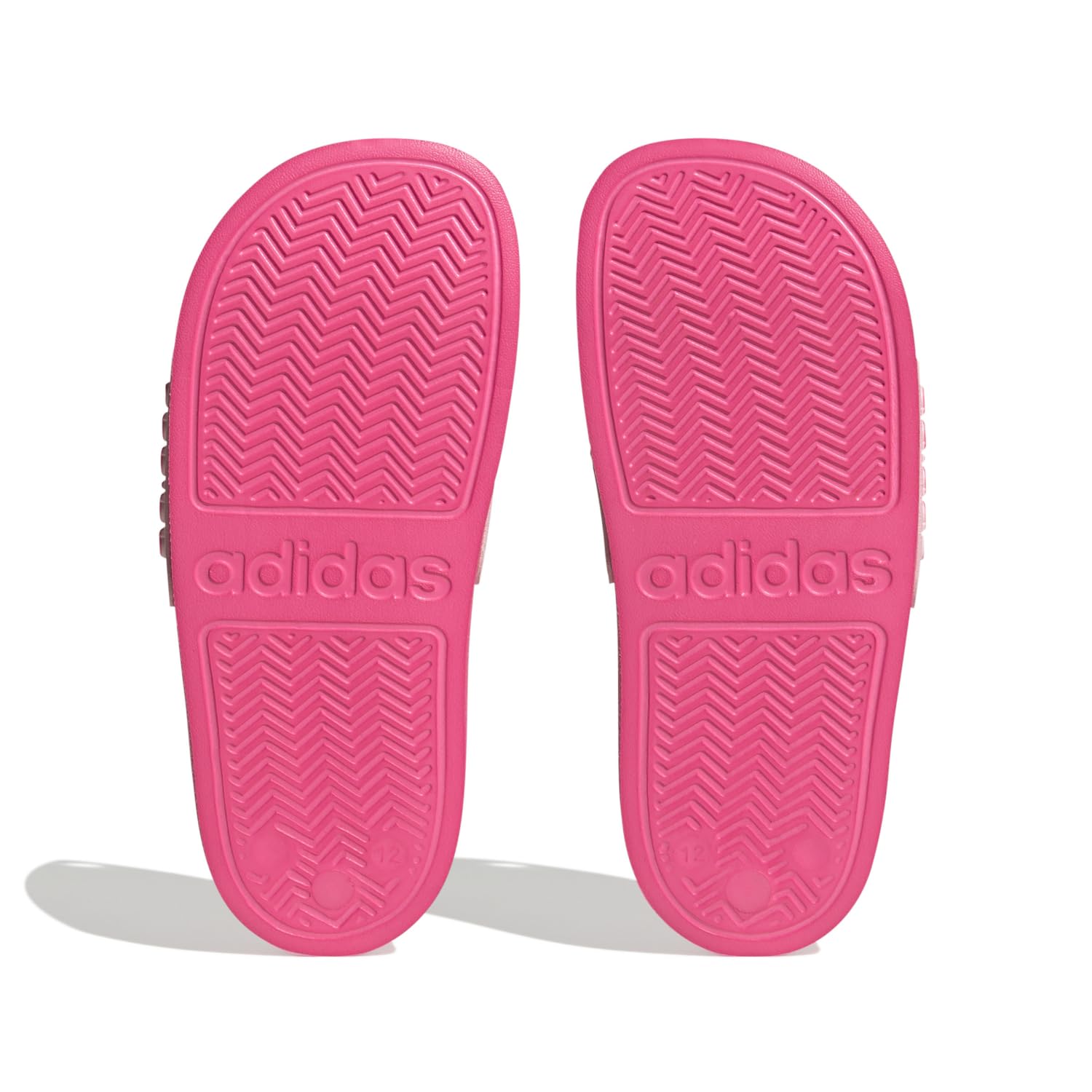 adidas Adilette Shower Slide Sandal, Clear Pink/White/Lucid Pink, 13 US Unisex Little Kid – Ansicht 4