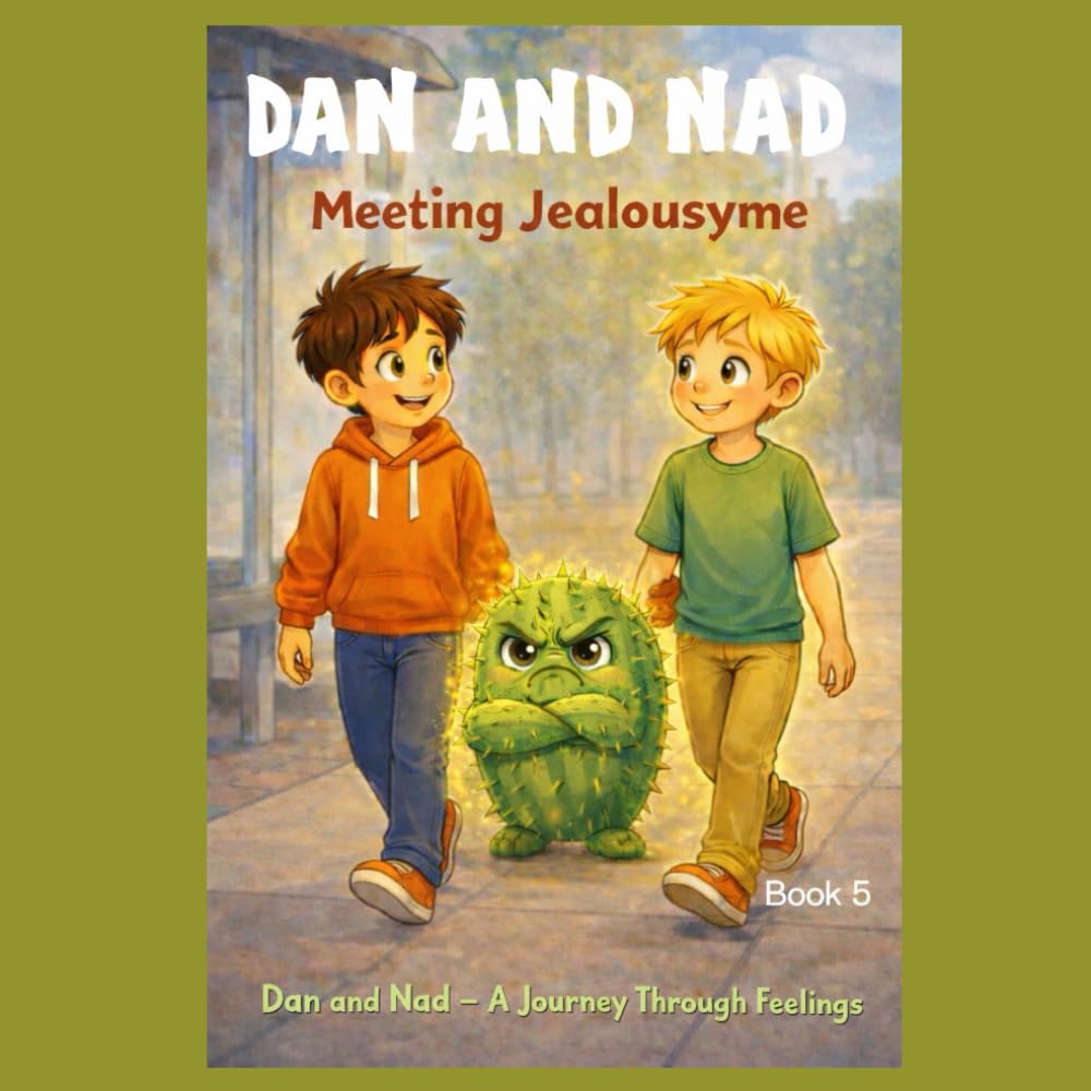 Dan And Nad Meeting Jealousme: A gentle story about Jealousy and feelings (Dan and Nad – A Journey Through Feelings)