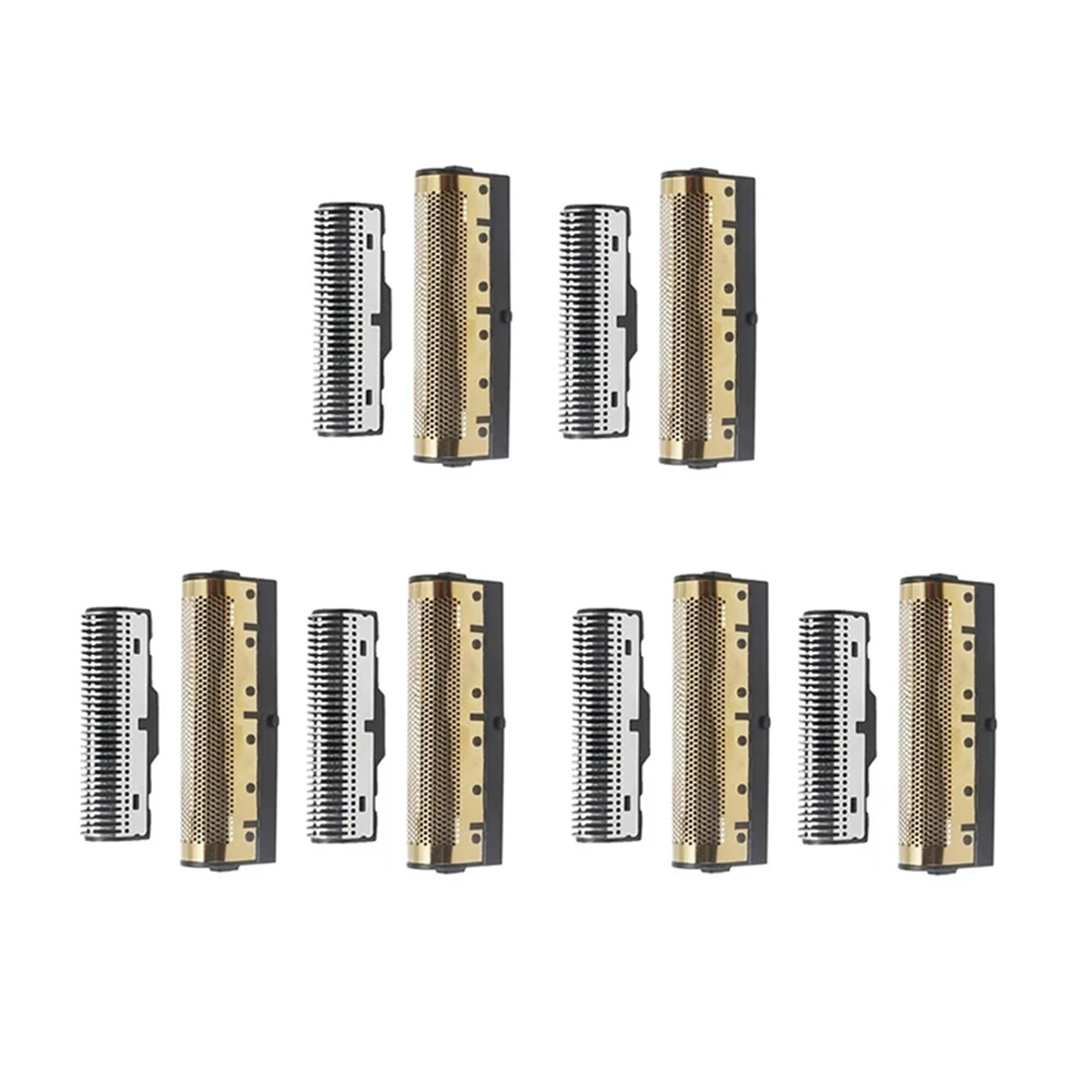 Ersatzklingen-Set, kompatibel mit Kemei, KM-2026 Haarschneidemaschine, Friseurschneidekopf für elektrische Haarschneidemaschine (3 Sets)