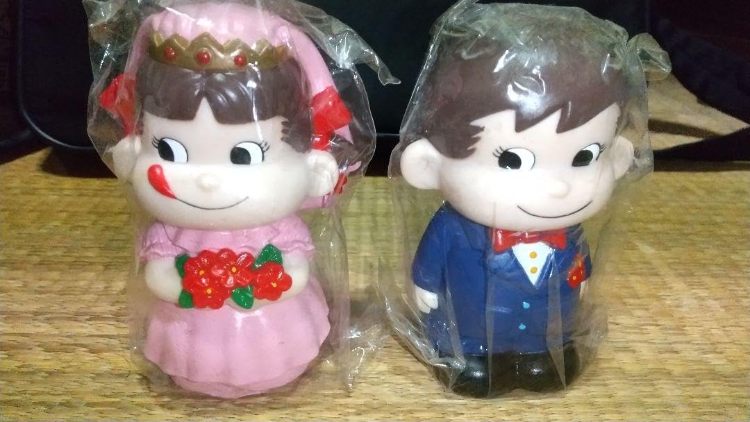 ペコちゃん 貯金箱 2個 セット 兄弟 姉妹 不二家 2 不二家 ペコちゃん