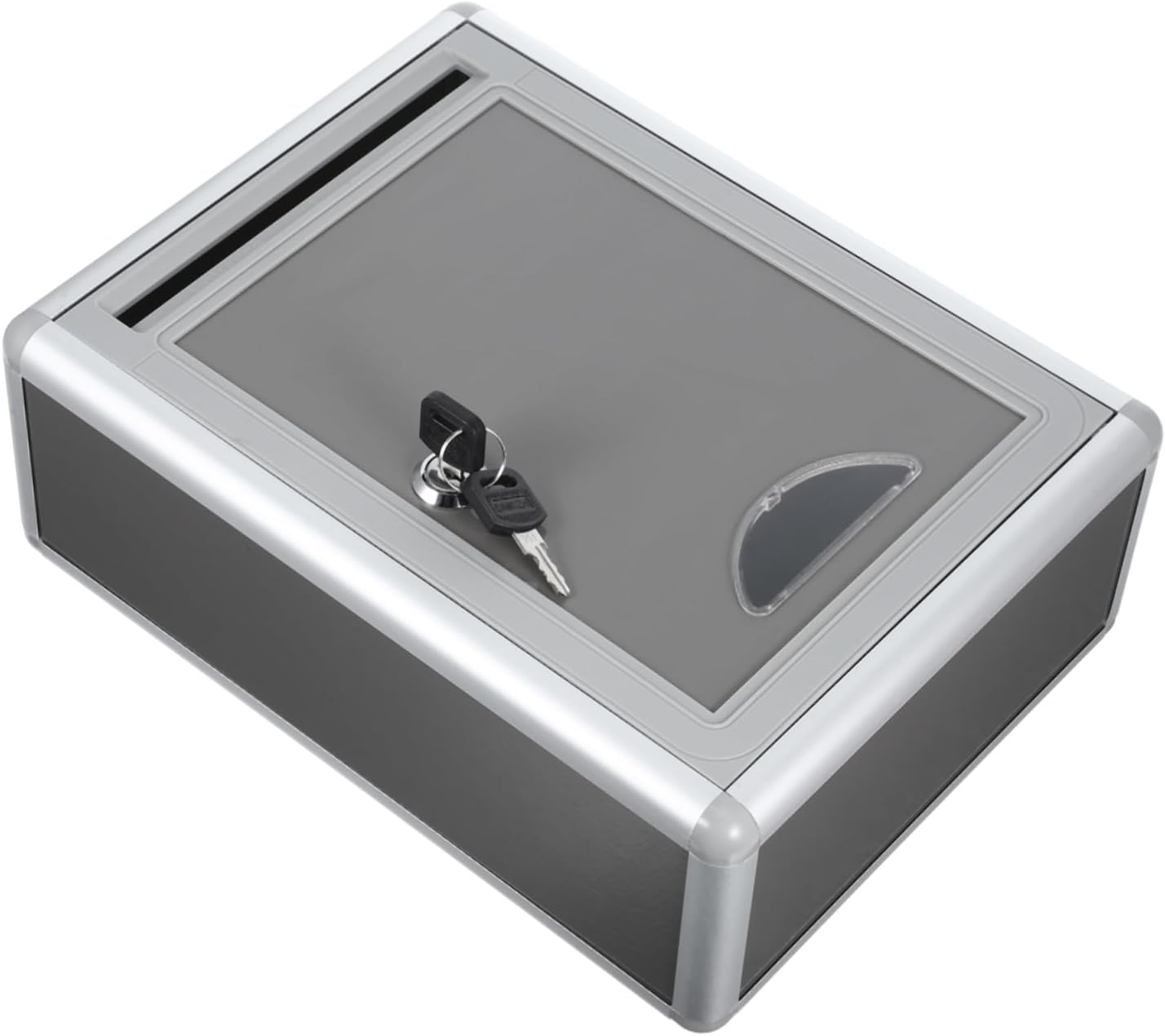 Small Wall-Mount Locking Mailbox for Complaints and Suggestions Durable Aluminium Alloy Post Box for Office and Community Use and Lightweight Design