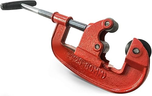 Miniatura 7 de QWORK Herramienta profesional para cortar tubos de 1-3 pulgadas, ideal para proyectos de plomería, automoción y construcción