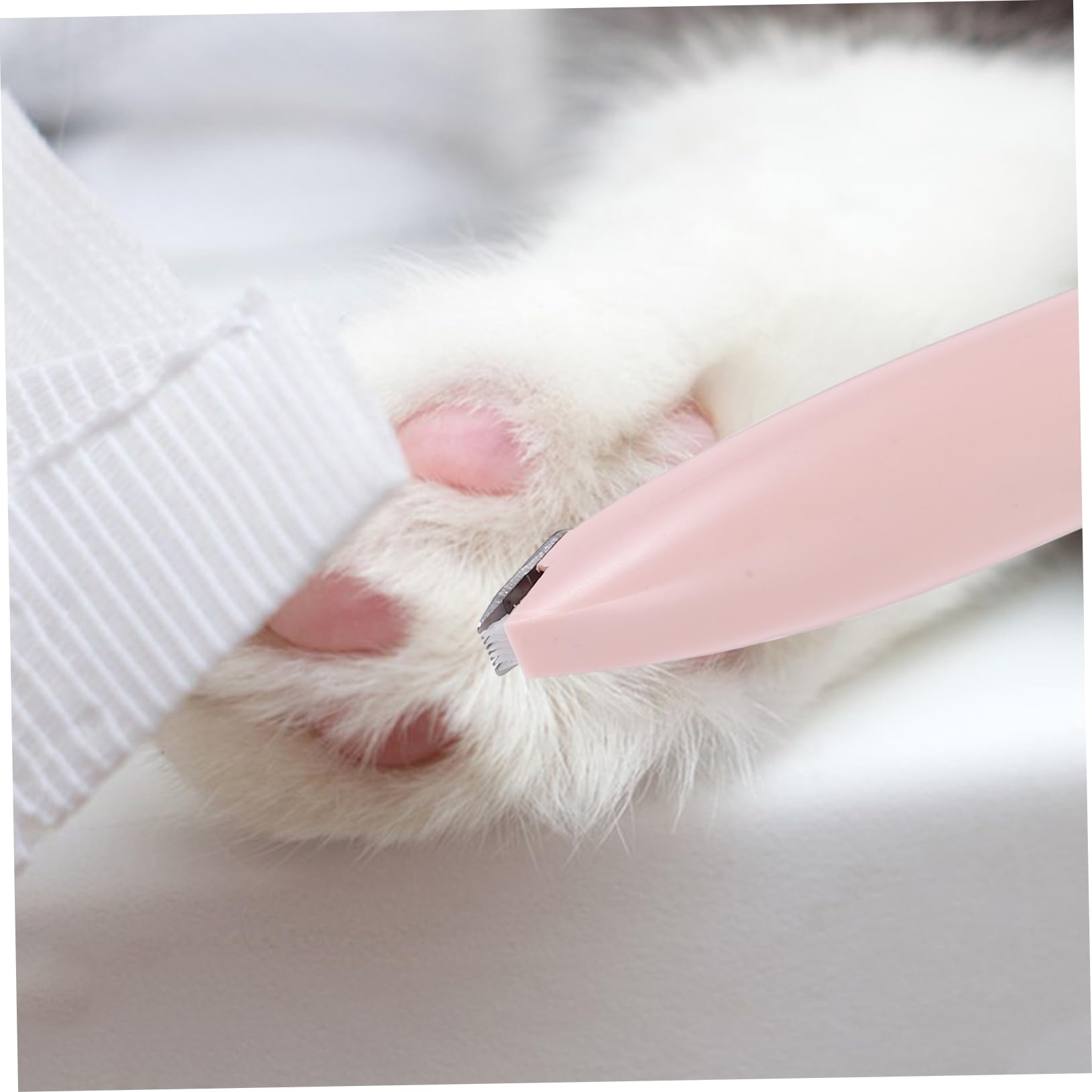 SUPVOX Dog Paw Trimmer Low Noise Clippers Dog Grooming Kit Pet Supplies High Precision Blade Small for Face Eye Paw