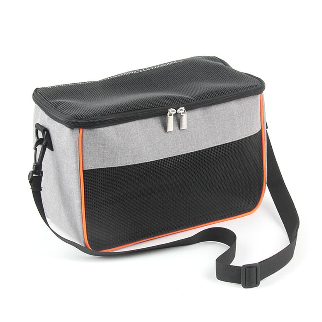 FUNAT Gerbil Carrier, Squirrel Outing Backpack, Small Pet Breathable Handbag Messenger Pet Bag, Groundhog Chinchilla Takeaway Bag