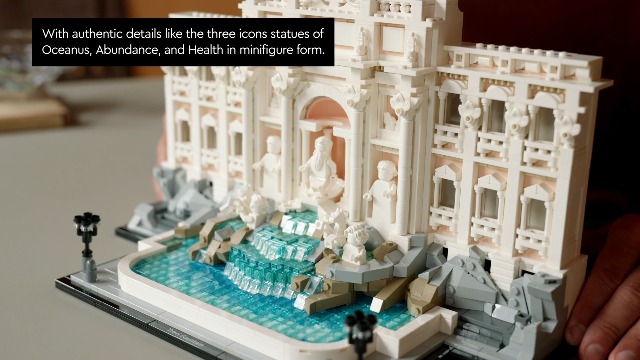 Amazon.com: LEGO Architecture Trevi Fountain Building Set