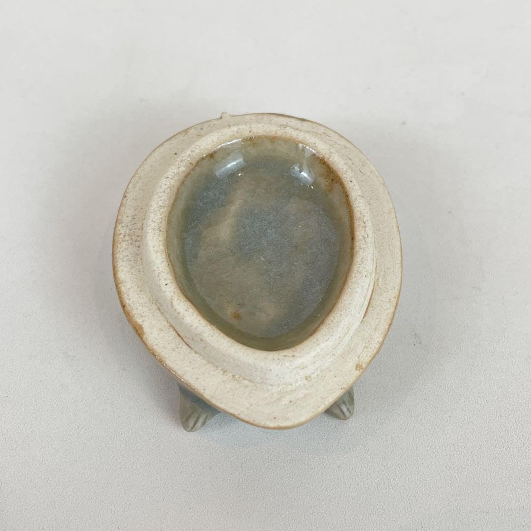 Amazon.co.jp: 1524 田村雲渓 青磁鼠香合 共箱 茶道具 : Toys & Games