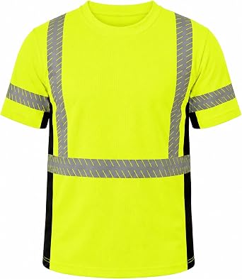 SMASYS Work Safety T Shirts High Visibility Shirts for Men and Women