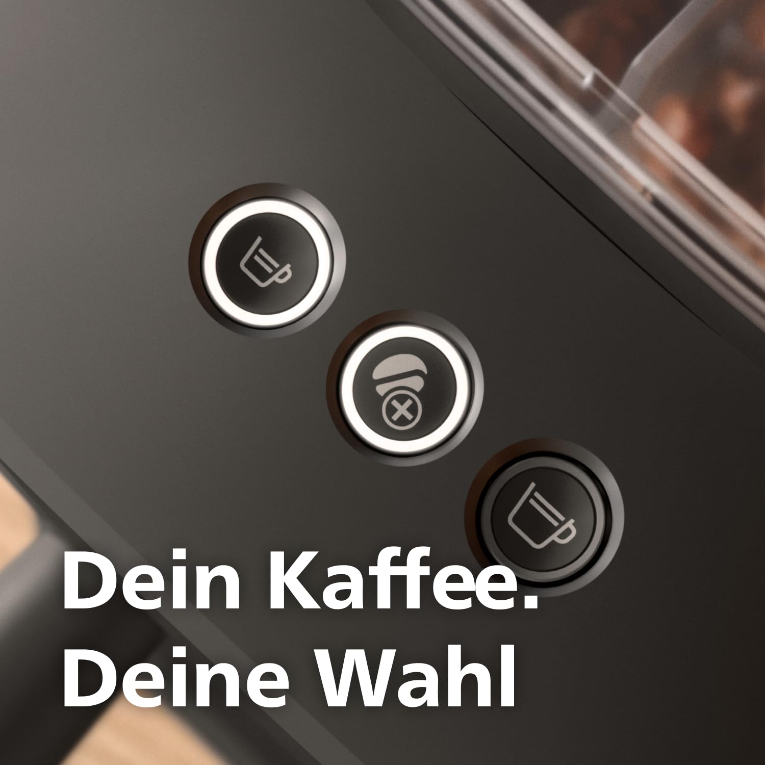 Philips Baristina Espressomaschine –Automatisches Mahlen, Tampen & Brühen, 16 Bar, Kaffeemaschine mit Mahlwerk & Siebträger, leichte Reinigung, Espresso & Café Crema, Schwarzgrau (BAR305/60)