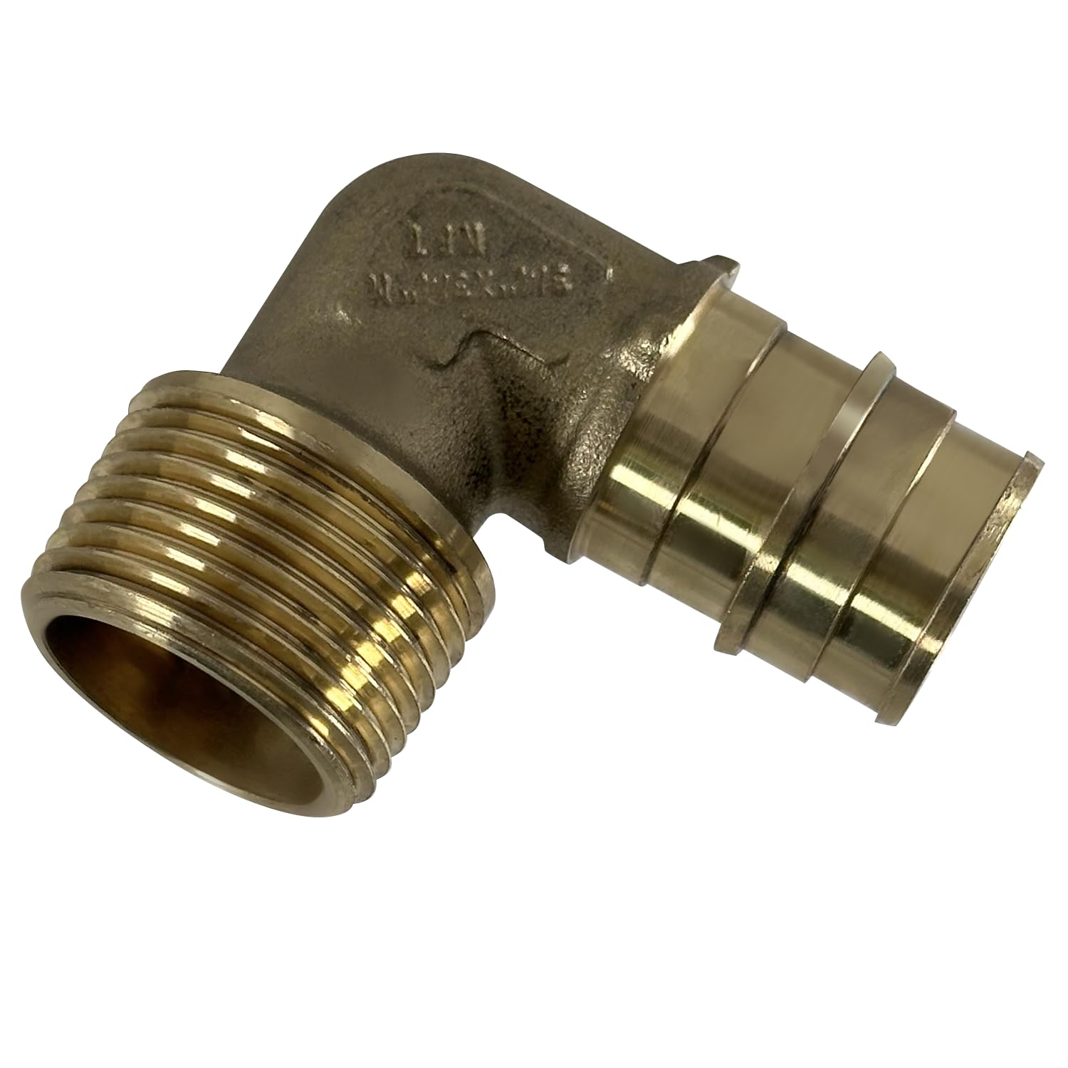 XFITTING PEX A 3/4" Male NPT Elbow - 10 Pack For Plumbing Connections