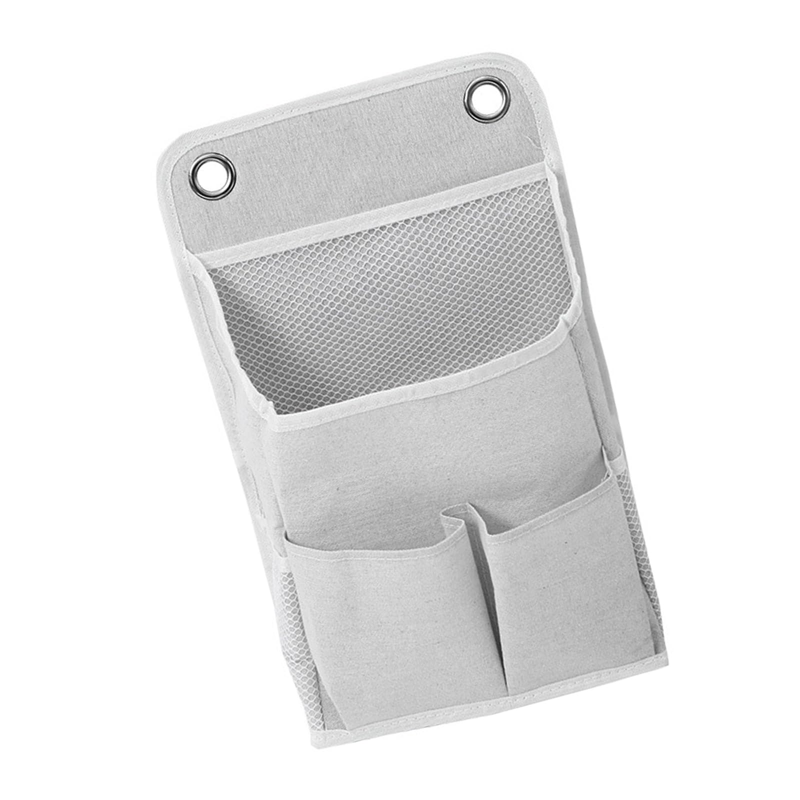 Kalttoy White Practical Wall Mount Storage Bag Hanging Storage Pockets Designed For Quick Access To Frequently Used Items Multifunctional Wall Organizers