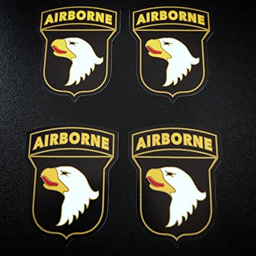4Pack101st Airborne Logo Screaming Eagles Sticker (Logo