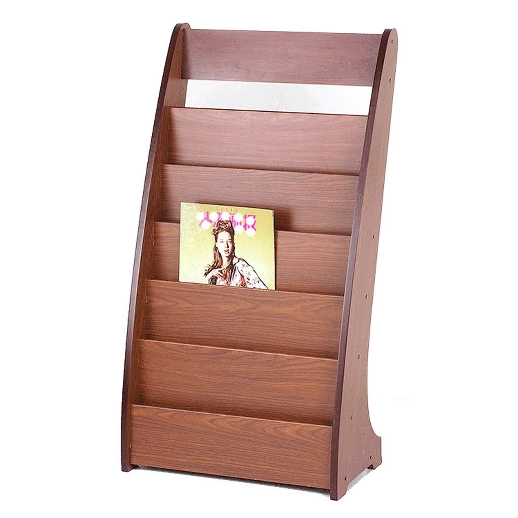 Buy Shelf Units Rack Wooden Magazine Rack, Multicolumn Magazine Rack