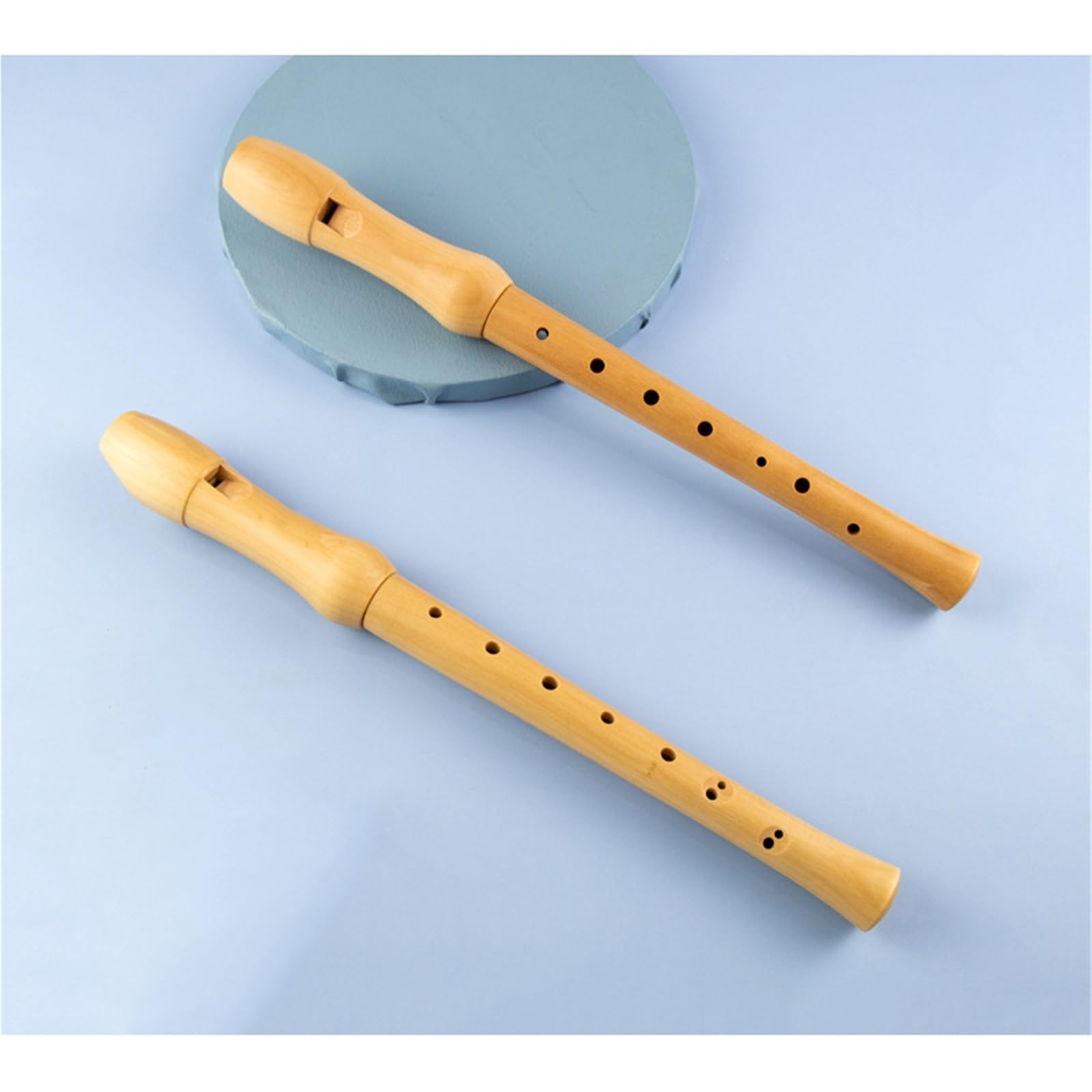 Flet Prosty Instrumenty Muzyczne 8-dołkowy Flet Prosty Sopranowy Niemiecki Lub Angielski Całość Z Drewna