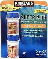Vista 1 de Ayuda para dormir de Kirkland Signature, succinato de doxilamina 25 mg, paquete de 2 (192 tabletas)