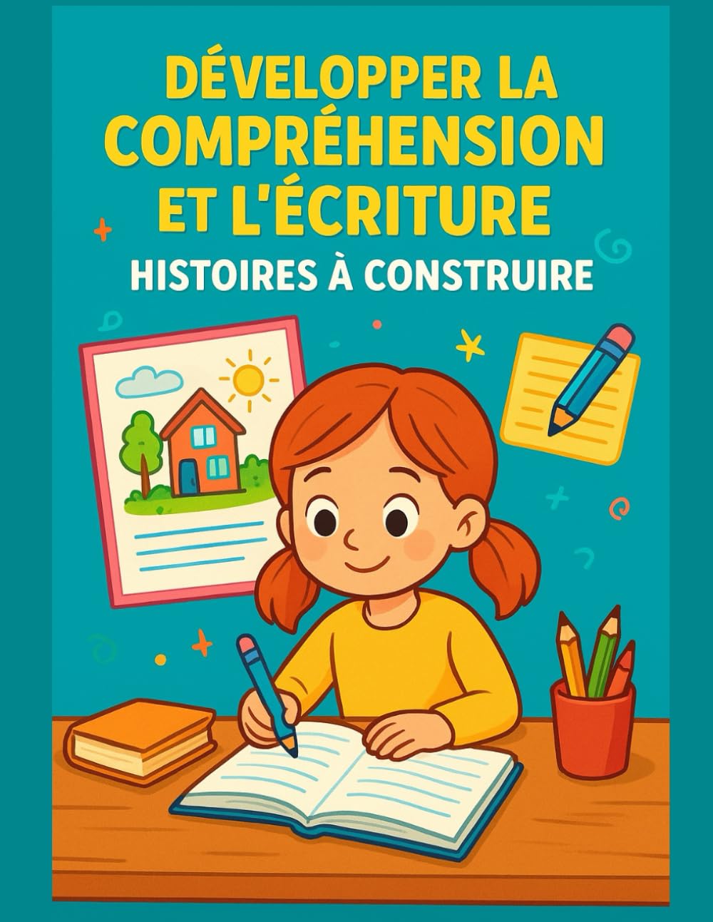 Développer la Compréhension et l’Écriture : Histoires à Construire: Construire une histoire à partir d’une image - Répondre à des questions qui ... vocabulaire et ses structures de phrases ...
