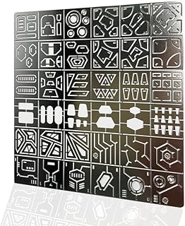 36Pcs Hobby Model Craft Tools Kit for Model Building Stainless Steel Drill Hole Maker Modeler Scribe Line Carving Auxiliary Ruler