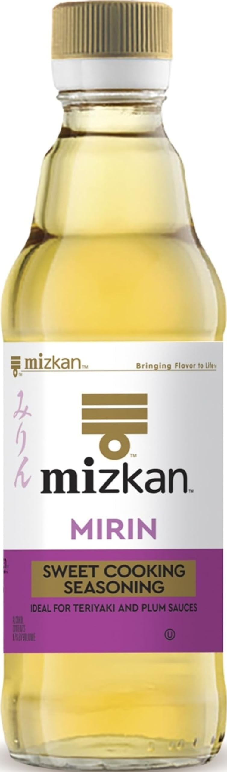 Mizkan Mirin Sweet Cooking Seasoning, Flavor Enhancer for Teriyaki Sauce, Poke and for Seasoning a Variety of Dishes, 12 FL oz