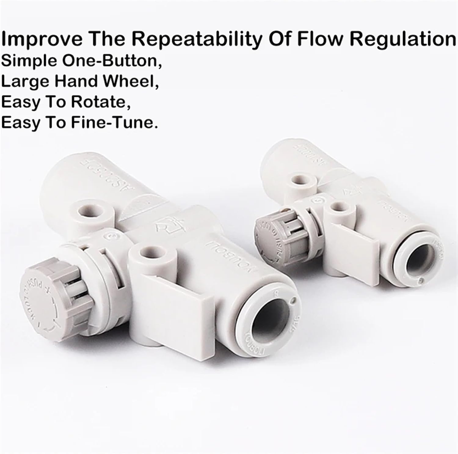 6PCS AS1001F/2001F/2051F/3001F-04/06/08/10/12 Boutique Intake Pipe Throttle Valve/Exhaust Pipe Throttle Valve (Color : 1002F-06A(New))