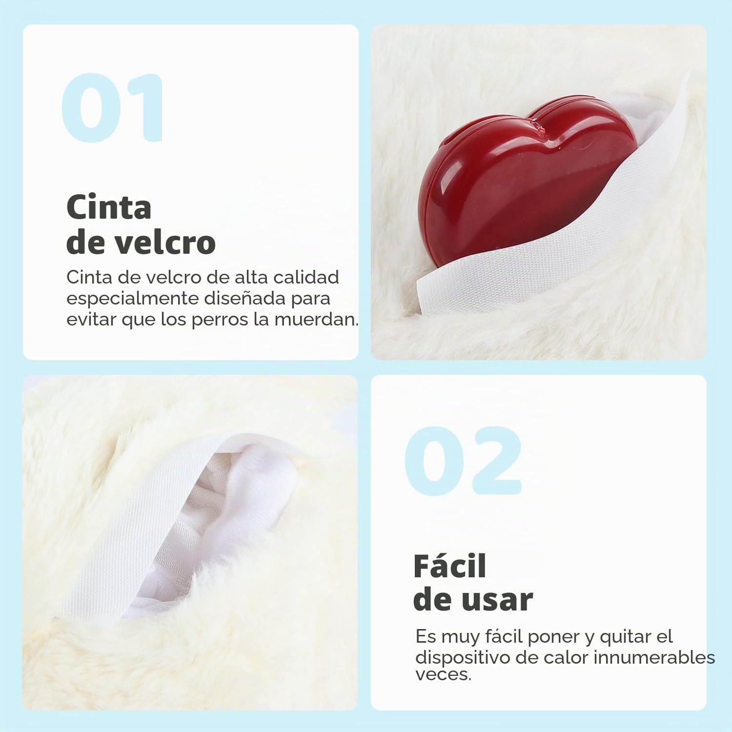 AFP Juguetes Interactivos Para Perros Little Buddy Heart Beat Sheep