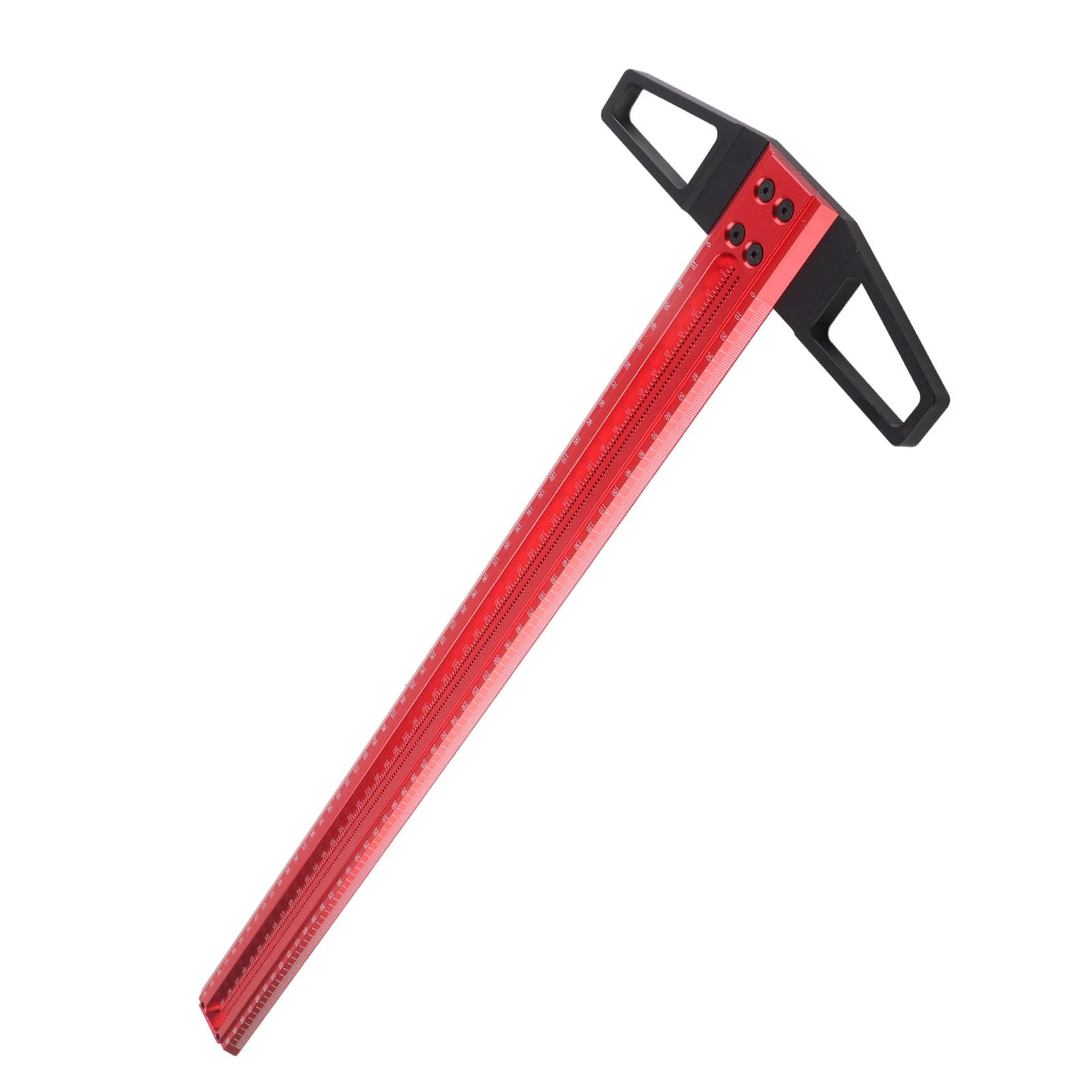 Righello a T da 50 Cm, 60 Cm, 76 Cm, Righello di Precisione Righello Quadrato a Forma di T Scribe Ad Angolo Retto Calibro Per Marcatura in Alluminio Per La Lavorazione del Legno del Vetro(500mm（T500）)