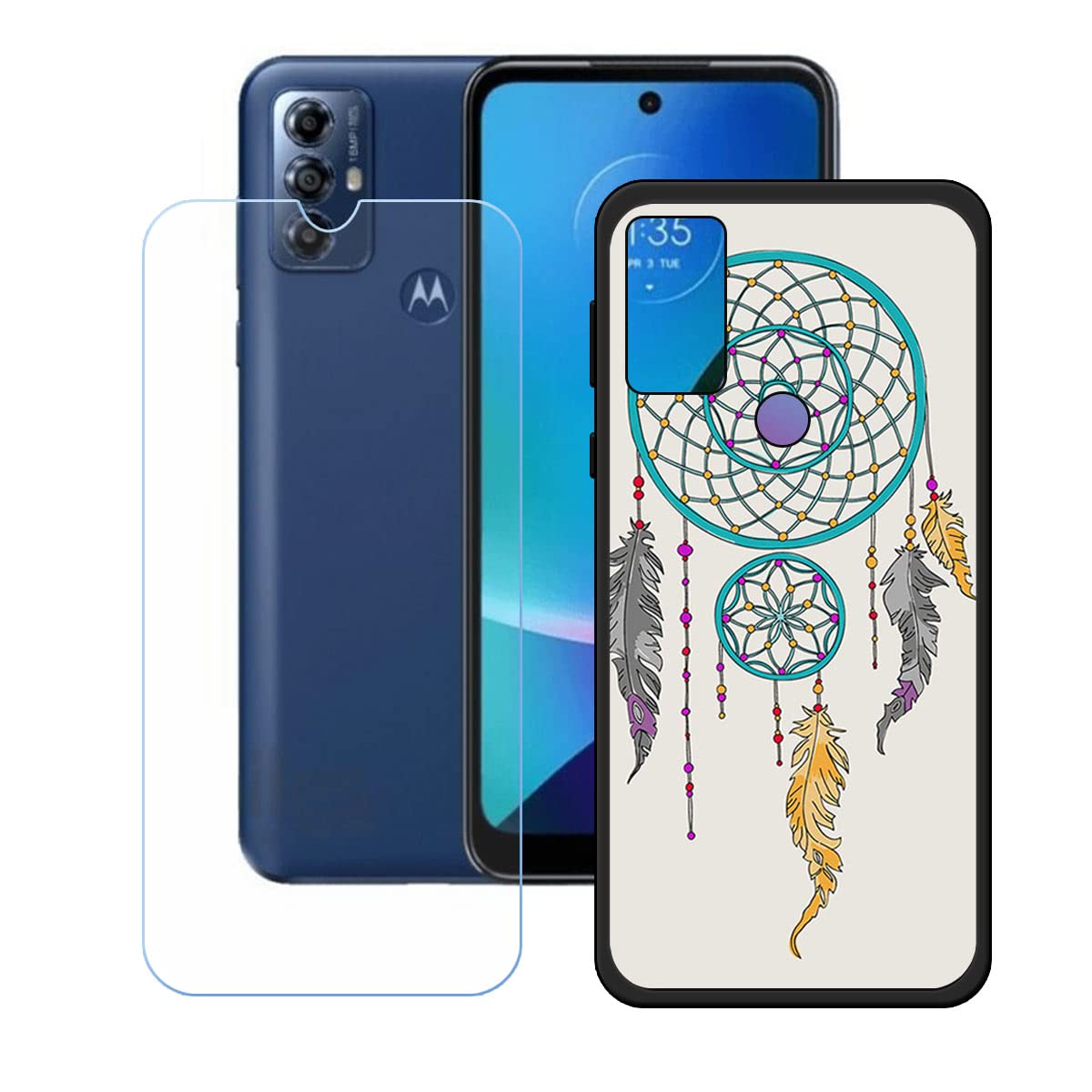 Motorola Ultra 50 Custodia Ibrida Vetro Temperato Per Motorola Moto G Power 5G 2023 - Cover Amichevole Con Montaggio Magnetico Quad Lock USB - Foto 4