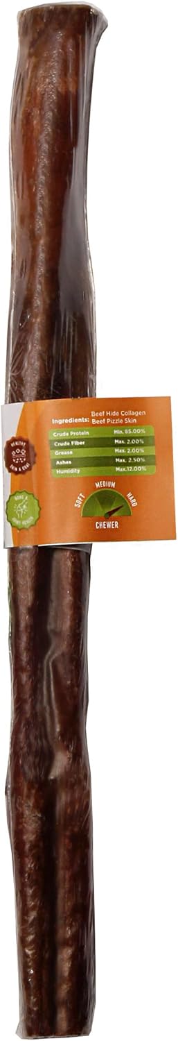 Rocky Ranch, Hard Chewer Bundle Pack, Beef Flavor, 8 oz, Adult Dog, Natural Chew Treats, Dental Care, High Protein. No additives