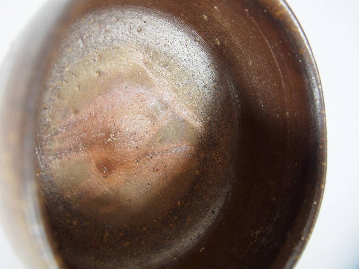 Amazon.co.jp: 備前焼 金重陶弘 七十七代 金重窯 抹茶茶碗 在銘 茶道具