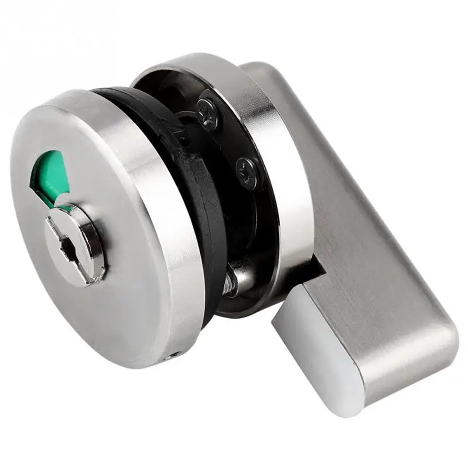 Jwvialel One Color Zinc Alloy Public Toilet Door Restroom Bathroom Bolt Latch Vacant Engaged Indicator Lock 1Pcs